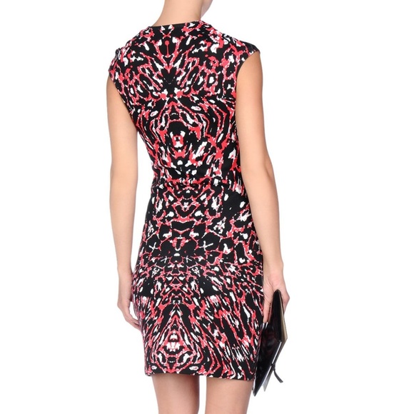 NWT $645 McQ Alexander McQueen Kaleidoscope Dress. M - Picture 3 of 4